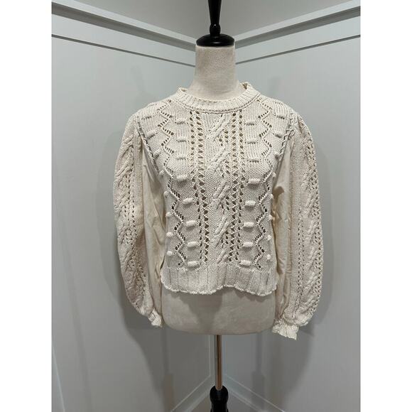 Zara Open Knit Sweater - Picture 1 of 5